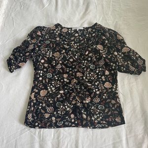 Floral Frame Blouse
